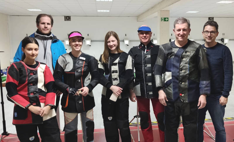 LG Mannschaft beim Saisonabschluß in Eberstadt